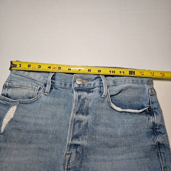 Frame Denim Le Original Jeans Jones Wash Size 26 High Rise Straight Leg - Picture 11 of 15